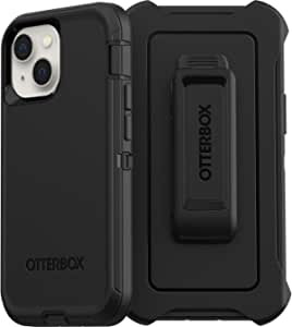 Carcasă OtterBox Defender pentru iPhone 13 mini / iPhone 12 mini, rezistentă la șocuri, rezistentă la căderi, ultra-rezistentă, carcasă de protecție, testată de 4 ori conform standardelor militare, negru.