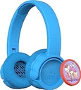 Kekz Starter Set Drix Blue: Căști Kekz cu cip audio Cookie Crew (Căști pentru copii de la 3 ani. Căști de călătorie, potrivite pentru călătorii și acasă. Fără descărcare, fără telefon mobil și fără internet).