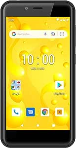 Konrow - Smartphone Soft 5-4G cu ecran de 5'' și memorie de 8 GB extensibilă la 64 GB - Telefon mobil cu Dual SIM, cameră foto spate de 5 Mpx și frontală de 2 Mpx - Android 11 (Go Edition) - Negru