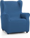 Martina Home Tunez Tunez Husă pentru fotoliu fotoliu Wing Chair Albastru (AZAFATA)