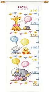 Pachet de broderie cu punct de cruce numărat Vervaco, bumbac, multicolor, 18 x 70 x 0,3 cm