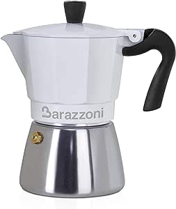 Aparat de cafea Barazzoni Moka Hybrid, 3 Tz, compatibil cu inducția, oțel, 3 cești