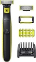 Philips OneBlade Face & Body - Aparat de tuns barba și aparat de ras electric pentru tuns, coafat și bărbierit, inclusiv 2 lame originale, accesoriu de tuns 5 în 1 și 2 accesorii pentru corp (model QP2620/30)