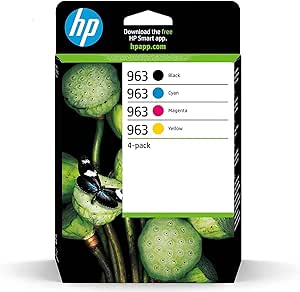 HP 963 (6ZC70AE) Multipack cartușe originale Multipack 1xAlbastru, 1xMegenta,1xGalben,1xNegru pentru HP OfficeJet Pro 901x, 902x, Standard