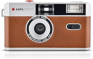 AgfaPhoto aparat de fotografiat analogic cu film de 35mm 35mm maro
