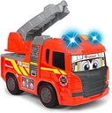 Dickie Toys ABC Scania Fire Engine - vehicul de împins pentru bebeluși și copii mici de la 2 ani, cu părți mobile, lumină și sunet, motorizat, jucărie pentru promovarea abilităților motorii.