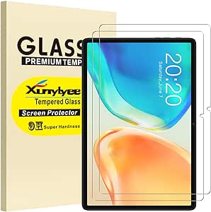 XunyLyee [2 bucăți de folie de protecție compatibilă cu TECLAST M40 Plus/TECLAST P40HD, protecție de ecran din sticlă blindată pentru TECLAST P30S/ M40 Air (10,1 inch)