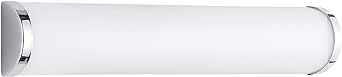 Aplică Trio Leuchten Xavi 2803031-06, metal cromat, sticlă albă satinată, excl. 3x E14