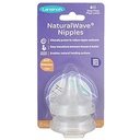 mOmma, mamelon NaturalWave, 2 mameloane cu debit lent - Lansinoh