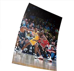 Michael Jordan & Kobe Bryant 1998 Acțiune - Poster print, 38 x 58 cm (38 x 58 cm) (38 x 58 cm) (38 x 58 cm) Cadou, print decorativ