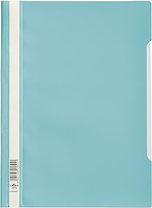 Dosar de prezentare DURABLE Hunke & Jochheim A4 STANDARD, PP, 227 x 310 mm, turcoaz