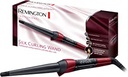 Remington Curling Iron [conic 13-25mm] Silk Digital (acoperire ceramică de înaltă calitate cu proteine de mătase) - Afișaj LCD 120-220°C, bucle naturale, bucle în spirală și valuri de plajă, CI96W1