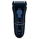 Aparat de ras electric Braun Series 1, ideal pentru primul bărbierit, eficient și confortabil, idee cadou, 130 s-1 Blue Night