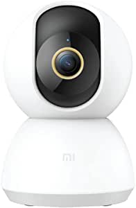 Xiaomi Mi 360° Home Security Camera 2K WLAN Camera de supraveghere (2304x1296 Pixel, 20 FPS, criptare AES pe 128 de biți, mod de noapte, detectare AI Persoană, audio pe 2 căi, controlabil prin Mi Home App)