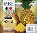 Epson original 604 ananas de cerneală multipack 4 culori standard, XP-2200 XP-2205 XP-3200 XP-4205 WF2910DWF WF2930DWF WF2950DWF, ReadyPrint Flex ink rates