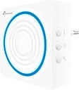 Nivian - Sirenă wireless, compatibilă cu sistemul de alarmă Nivian - Potrivit pentru utilizare în interior - Alarmă luminoasă și sonoră de 90 dB - Baterie tampon inclusă - Instalare ușoară fără cabluri