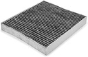 UFI Filters, filtru de aer de cabină cu cărbune activ 54.114.00, filtru de aer de cabină de schimb, potrivit pentru mașini, potrivit pentru modelele Audi, Mercedes Benz, Seat, Skoda și Volkswagen
