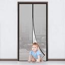 MYCARBON zbura ecran ușă magnet insecte ecran balcon ușă zbura perdea 140x240cm adeziv de montare fără foraj - perdea pentru balcon ușă cameră de zi glisante ușă patio