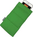 SAFACUS Thermo Mobile Phone Cover Pouch Universal Down Pouch Mobile Phone Sock Cadouri de Crăciun pentru smartphone-uri Mobile Phone Winter Mobile Phone Cover pentru iPhone 14 13 12Plus X, Samsung Galaxy (verde)