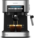 ( DEFECT ) Mașină de cafea Cecotec Cumbia Power Espresso 20 Barista Aromax. Putere 2900 W, 2 sisteme de încălzire, pompă de presiune de 20 bar, manometru, suport pentru filtru cu ieșire dublă și 2 filtre (Matic).