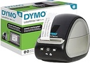 Imprimantă de etichete DYMO LabelWriter 550 Turbo | dispozitiv de etichetare cu imprimare termică directă de mare viteză | recunoaștere automată a etichetelor | imprimă cu conexiune USB/LAN | mufă UE