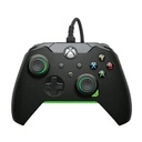 PDP wired Controller Neon Black pentru XBOX Series X|S, Gamepad, Joc video, Controler de jocuri, XBOX One, Licențiat oficial