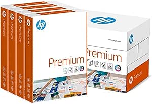 Hârtie pentru imprimantă HP Premium CHP 854: 100 g, A4, 2.000 de coli (4x500), extra netedă, albă - culori intense, fonturi clare