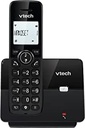 VTech CS2000 telefon fără fir, mod ECO+, telefon fix, negru, interzicerea apelurilor, hands-free, butoane mari, ecran cu două linii