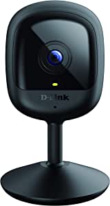 D-Link DCS-6100LH mydlink DCS-6100LH mydlink Compact Full HD Wi-Fi Camera (unghi de vizualizare de 110°, vizibilitate nocturnă de 5 m, detectare a mișcării și a zgomotului, înregistrare video în cloud, compatibilitate cu Alexa și Google, WPA3)