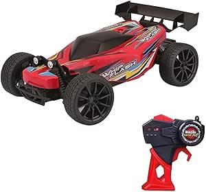 Maisto Tech R/C Whipflash Buggy: vehicul controlat de la distanță cu lumină, frecvență 2,4 GHz, cu telecomandă Mini Pro, de la 5 ani, 21 cm, baterii neincluse, roșu (581791)