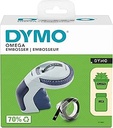 DYMO Omega embosser | dispozitiv mic de etichetare cu sistem twist-and-click și design ergonomic | pentru proiecte de casă, artizanat și hobby (£/€, Ä, Ö și Ü)