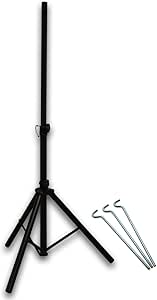 Premium X Suport trepied de bază din oțel 120cm Ø 35mm Suport trepied Sat pentru antena de satelit - Ideal pentru camping balcon terasă ca suport trepied balcon stand