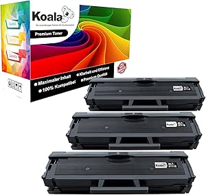 Koala 3-Pack MLT-D111S Toner Cartuș de toner compatibil înlocuitor pentru Samsung 111S MLT-D111S negru pentru Xpress M2070 M2070FW M2026W M2026 M2070W M2020 M2022W M2022 M2625 M2020W M2070F Toner