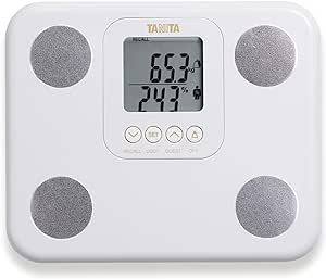 TANITA BC-730 Balanță ușoară compactă Innerscan Body Analyser Afișaj ușor de citit 9 măsurători Alb