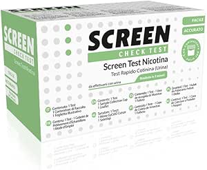 Screen Pharma Check Test - Nicotina e Cotinina, 1 test