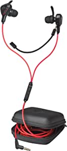 Trust Gaming GXT 408 Cobra Gaming Earphones, căști intraauriculare cu cablu de 3,5 mm, microfon detașabil, căști de cauciuc în 3 dimensiuni, pentru PC, laptop, mobil, consolă, PS4 și Xbox - negru