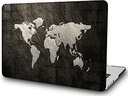 AMCJJ compatibil cu MacBook Air 13 inch Sleeve 2017-2010 A1466/A1369, capac de protecție Sleeve, World Map