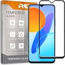 REY Pack 2X 3D Protecție de ecran din sticlă călită pentru Honor X8 5G - Honor 70 LITE, negru, protecție de ecran 9H+ duritate, anti-zgârieturi bule de ulei, protecție completă, 3D, 4D, 5D