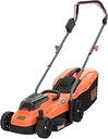 Mașină de tuns iarbă fără fir Black+Decker BCMW3318L2 (alimentată de 2 baterii de 18V, 2.5Ah, lățime de tăiere de 33 cm, pentru peluze de până la 250 m², reglare pe înălțime în 5 poziții, incl. 2 baterii, încărcător)