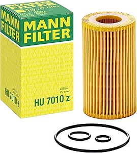 MANN-FILTER HU 7010 Z Filtru de ulei - Set filtru de ulei cu garnitură / set de etanșare - Pentru autoturisme și microbuze