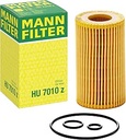 MANN-FILTER HU 7010 Z Filtru de ulei - Set filtru de ulei cu garnitură / set de etanșare - Pentru autoturisme și microbuze