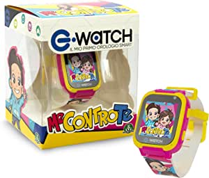 Giochi Preziosi E-Watch - Me vs. You, Playwatch pentru fete, ceas cu multe funcții pentru a aduce Întotdeauna cu stelele web ale momentului, pentru fete de la 4 ani, EWM00000