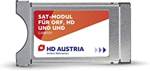 Modulul HD Austria CI CAM701 Card HD (ORF HD, ATV HD, PULS 4 HD, peste 80 de canale HD, aplicația HD Austria TV, slot CI+, instalare ușoară)