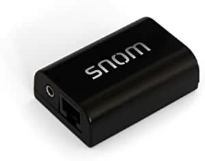 Adaptor pentru căști fără fir Snom EHS (protocoale EHS specifice producătorului, semnalizare ton de apel, standard DHSG, nu necesită sursă de alimentare suplimentară), negru, 00002362