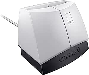 CHERRY SmartTerminal ST-1144UB Cititor de carduri USB Gri deschis