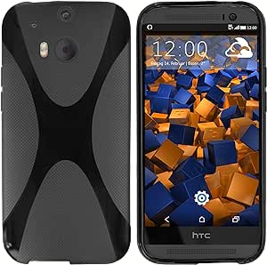 husă mumbi compatibilă cu HTC One M8 / M8s husă pentru telefon mobil husă pentru telefon mobil, negru