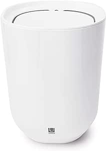 Umbra 023840-660 Cutie Step Can W/ Lid, alb