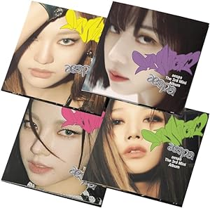 aespa - Al 3-lea Mini Album MY WORLD (Poster Ver.) CD+Extra Photocards+Folded Poster (4CDs SET, Folded Poster)