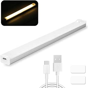 yummici Led Night Light cu detector de mișcare - Lumina de iluminat cu detector de mișcare Nu necesită instalare 3 moduri de luminozitate reglabilă pentru dormitor, scări, coridor, dulap