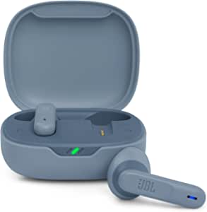 JBL Wave 300 TWS True Wireless In-Ear Bluetooth Headphones in-Ear în albastru - Căști wireless cu microfon încorporat - Streaming de muzică până la 26 de ore - Include husă de încărcare